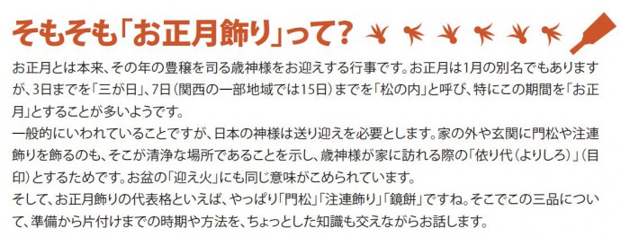 Q 鏡餅や門松っていつ飾って いつ片づければいいの セキスイハイム東海オーナーサポート 住まいと暮らしのサポートサイト 静岡版