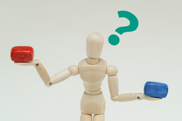 イメージ：比較する人